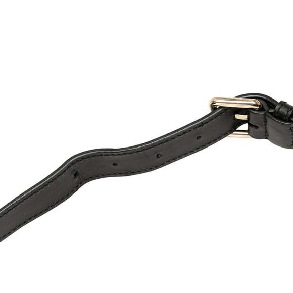 GUCCI Black Leather Shoulder Bag - Picture 6 of 13